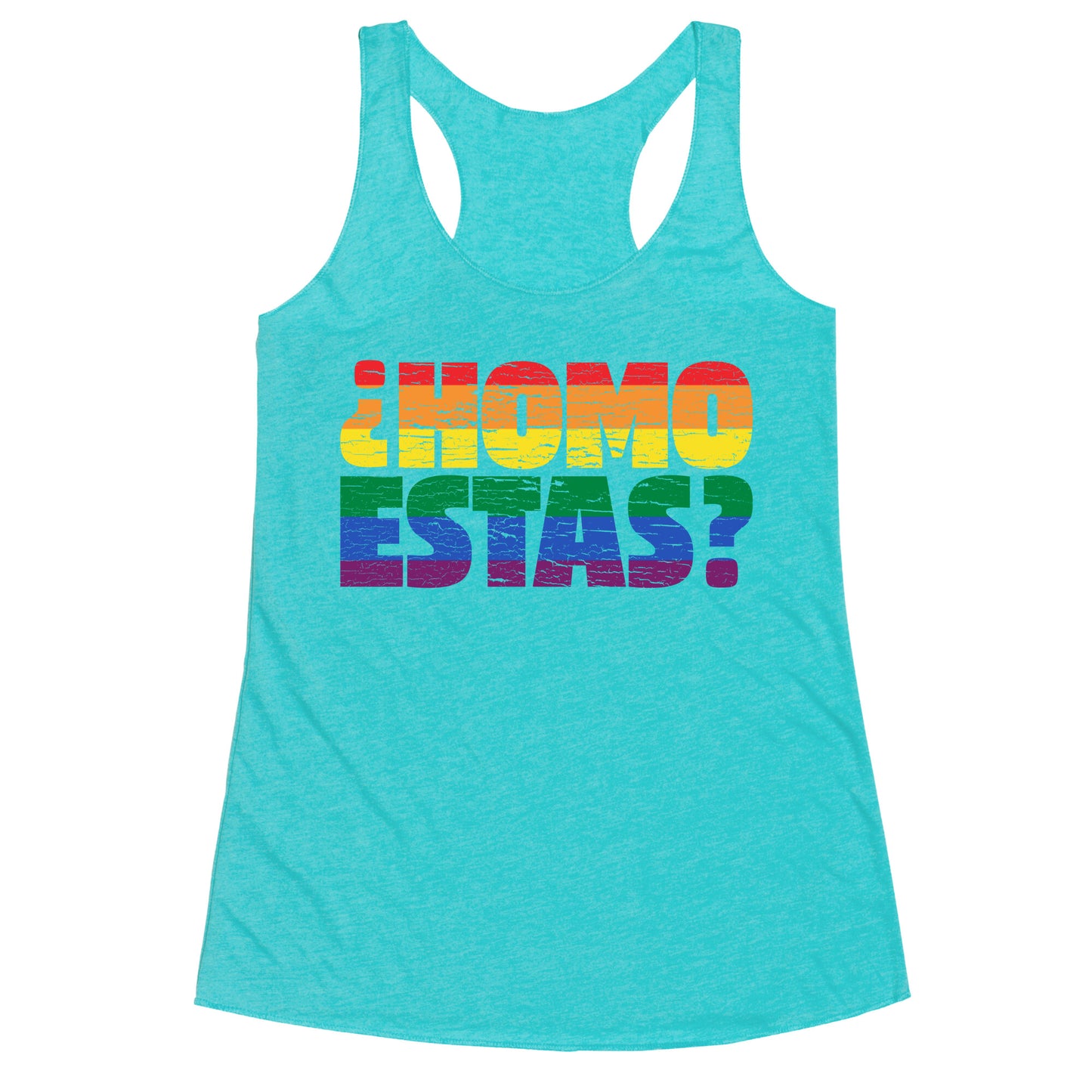 Homo Estas Racerback Tank