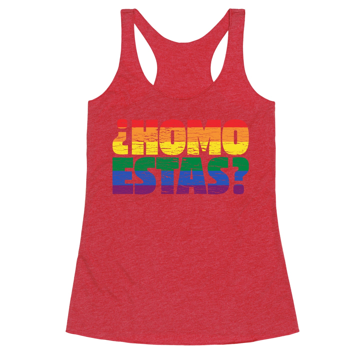 Homo Estas Racerback Tank