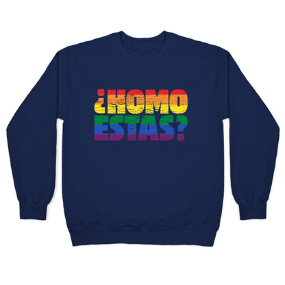 Homo Estas Crewneck Sweatshirt