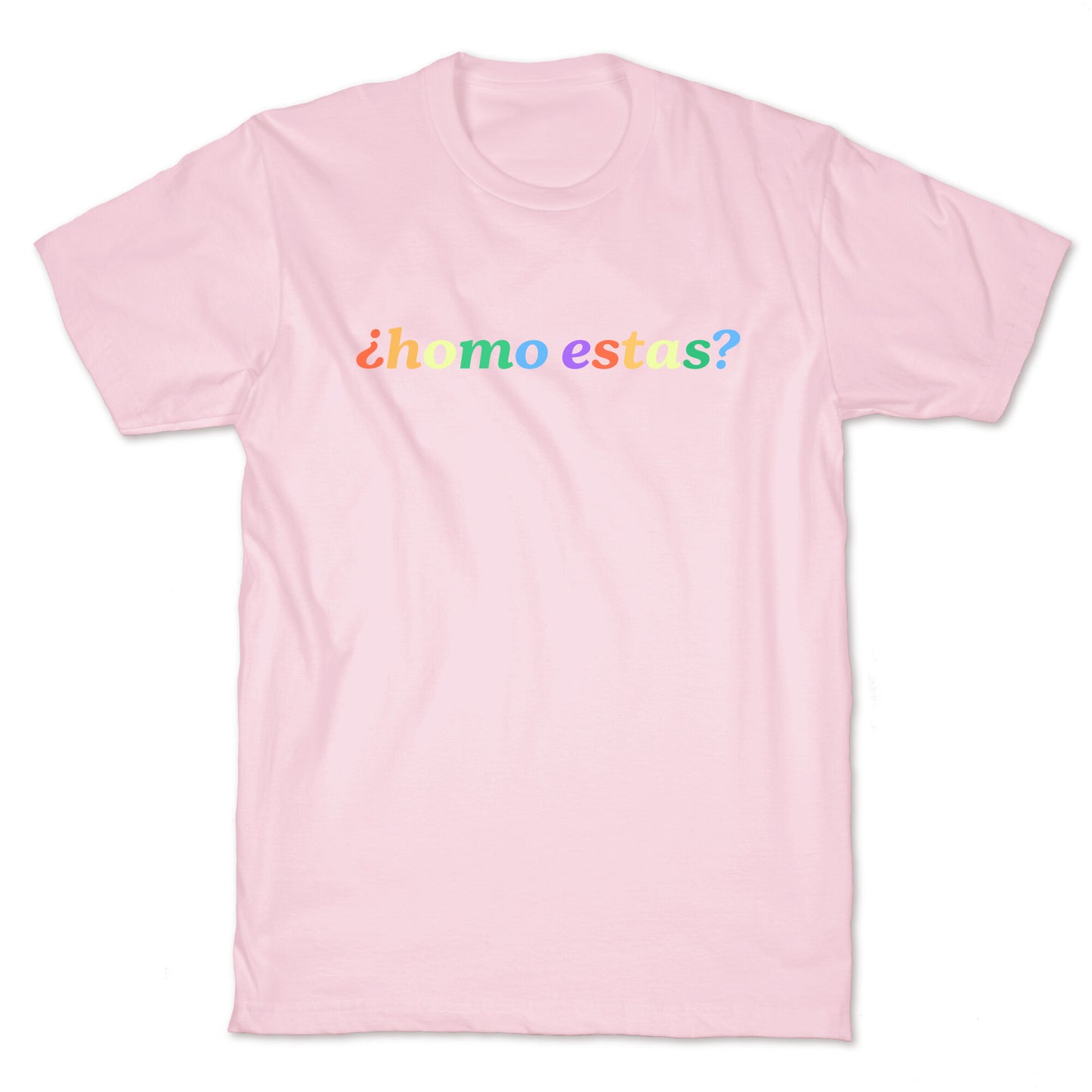 Homo Estas Rainbow T-Shirt