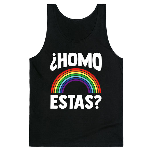 Homo Estas Rainbow Pride Tank Top