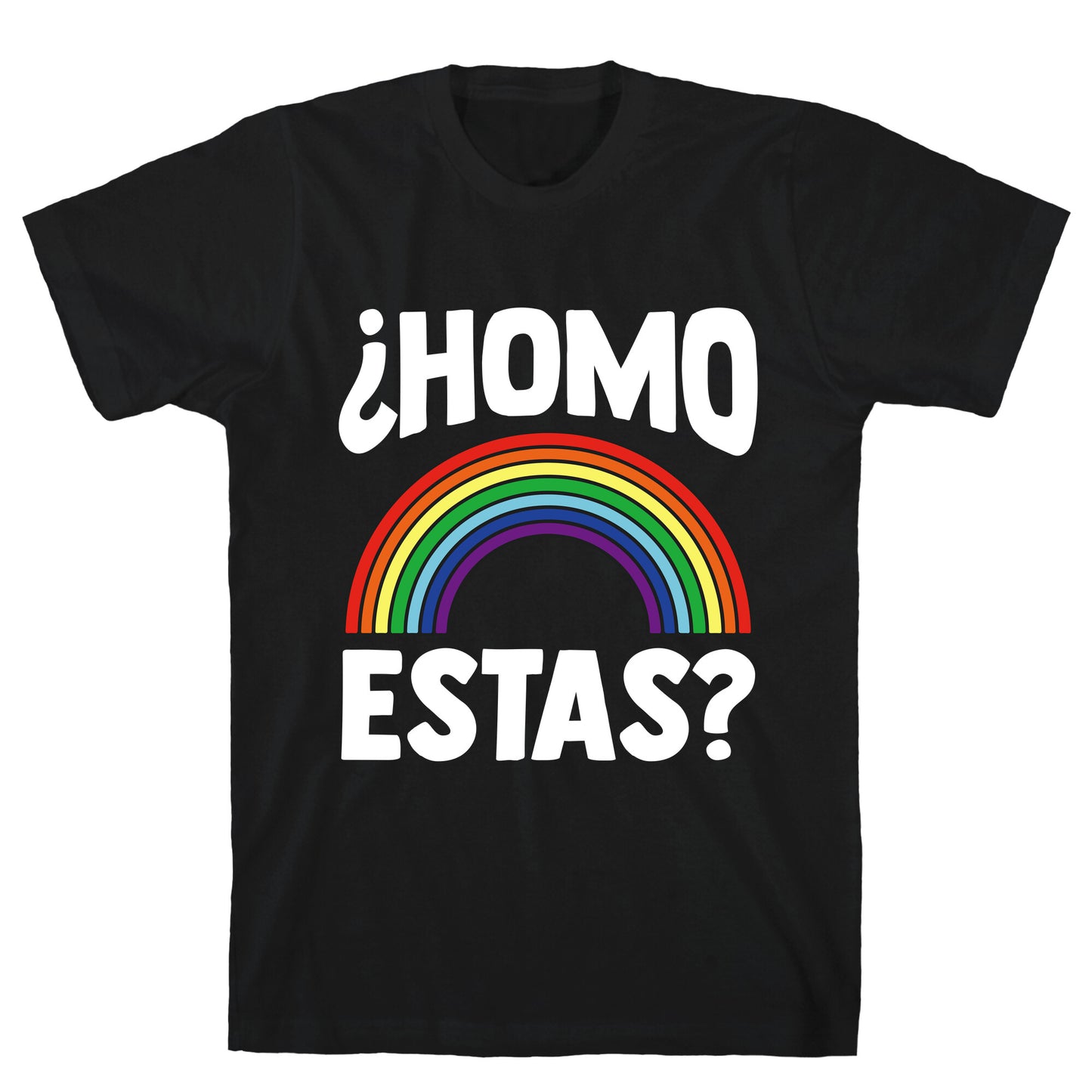 Homo Estas Rainbow Pride T-Shirt