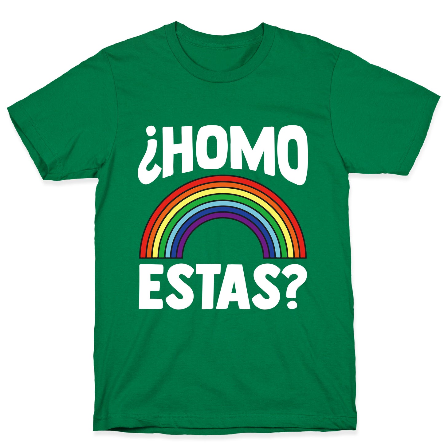 Homo Estas Rainbow Pride T-Shirt