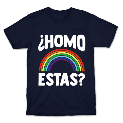 Homo Estas Rainbow Pride T-Shirt
