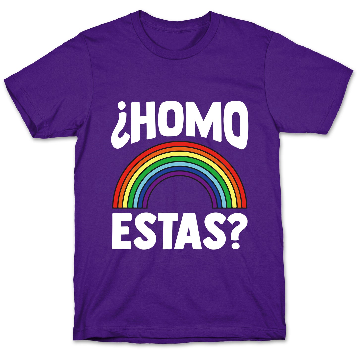 Homo Estas Rainbow Pride T-Shirt