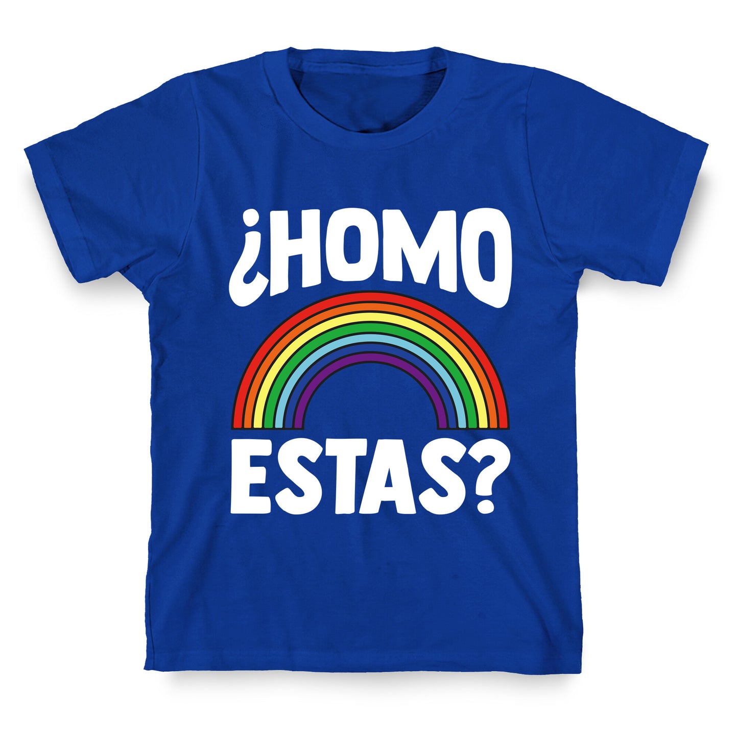 Homo Estas Rainbow Pride T-Shirt
