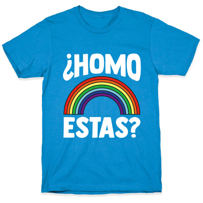 Homo Estas Rainbow Pride T-Shirt