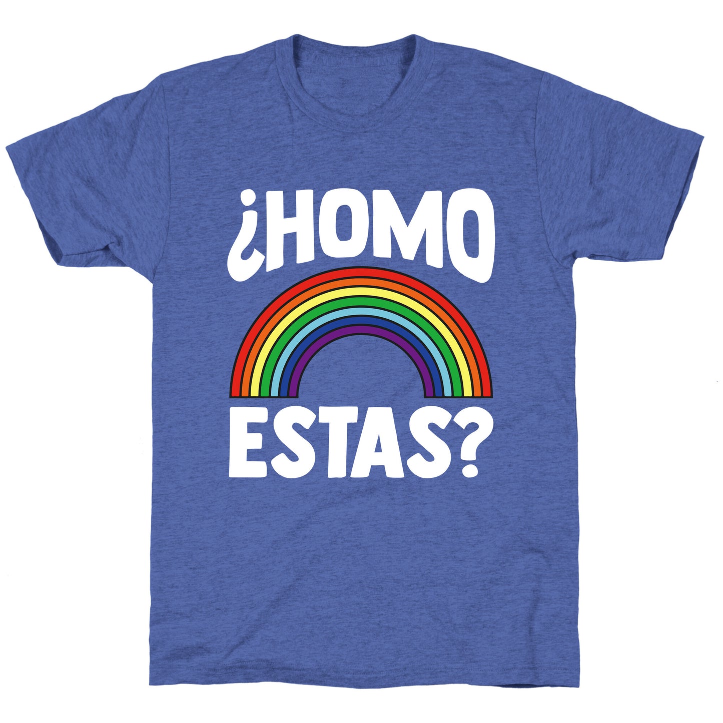 Homo Estas Rainbow Pride Unisex Triblend Tee