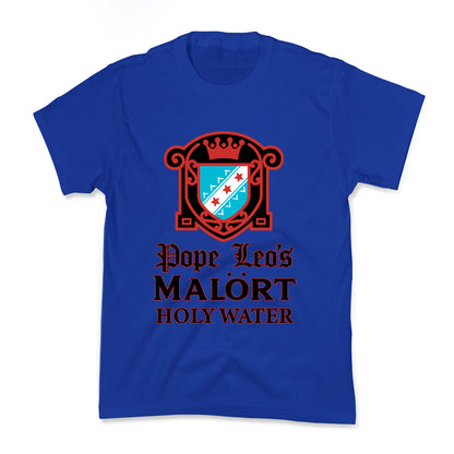Pope Leo Holy Water Kids Tee