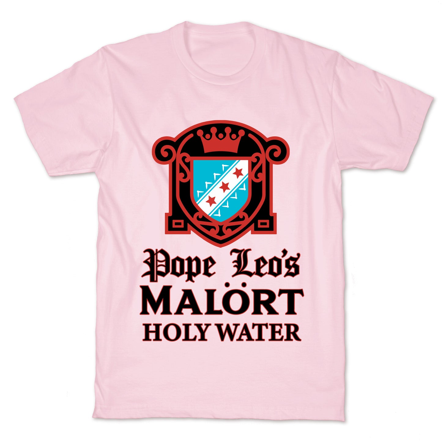 Pope Leo Holy Water T-Shirt