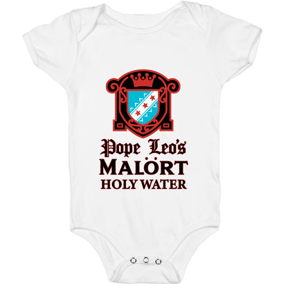 Pope Leo Holy Water Baby One-Piece
