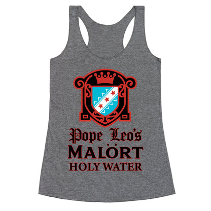 Pope Leo Holy Water Racerback Tank