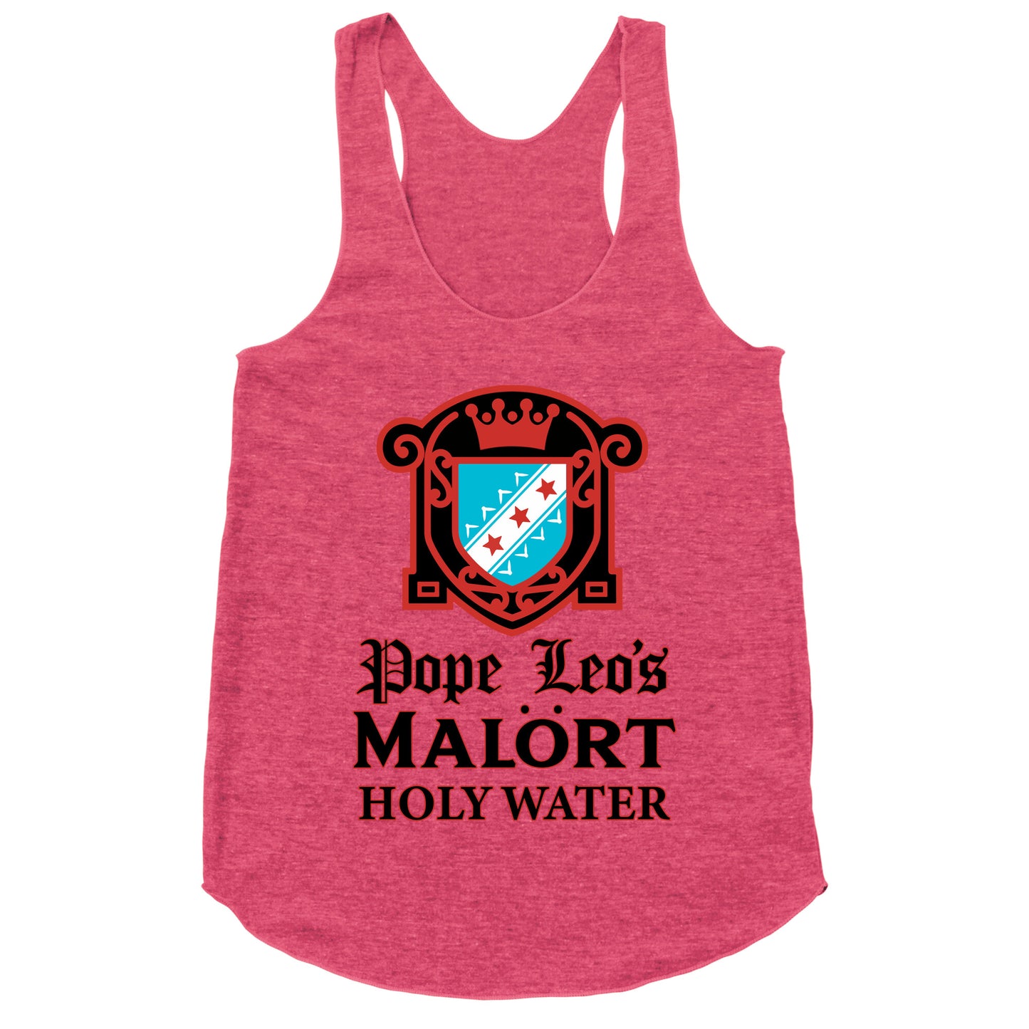 Pope Leo Holy Water Racerback Tank