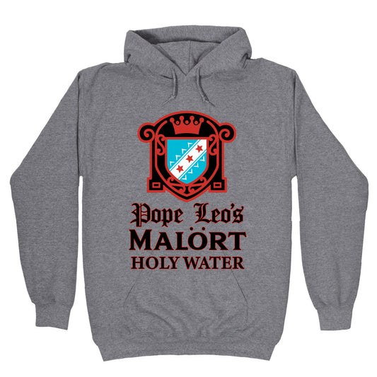 Pope Leo Holy Water Hoodie