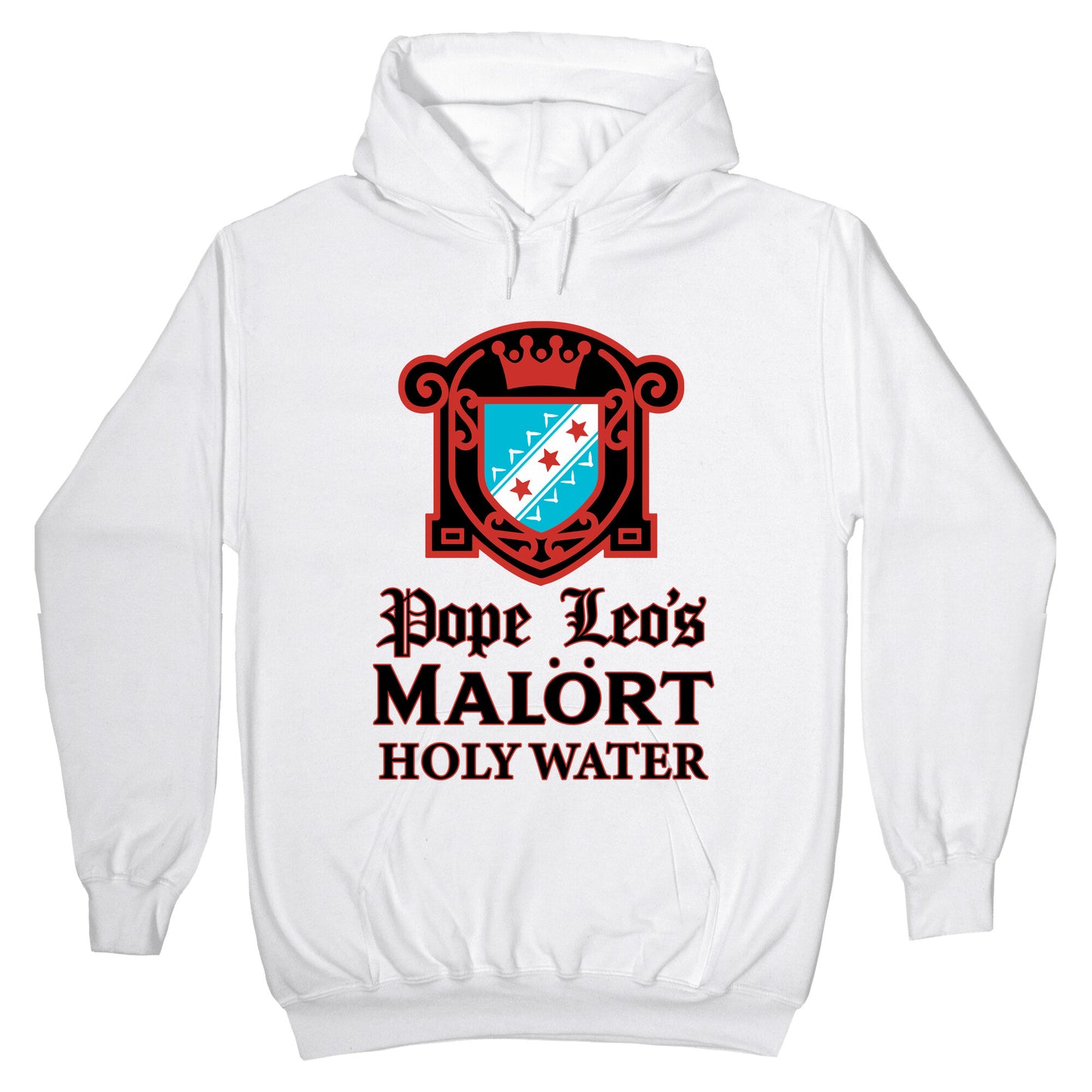 Pope Leo Holy Water Hoodie