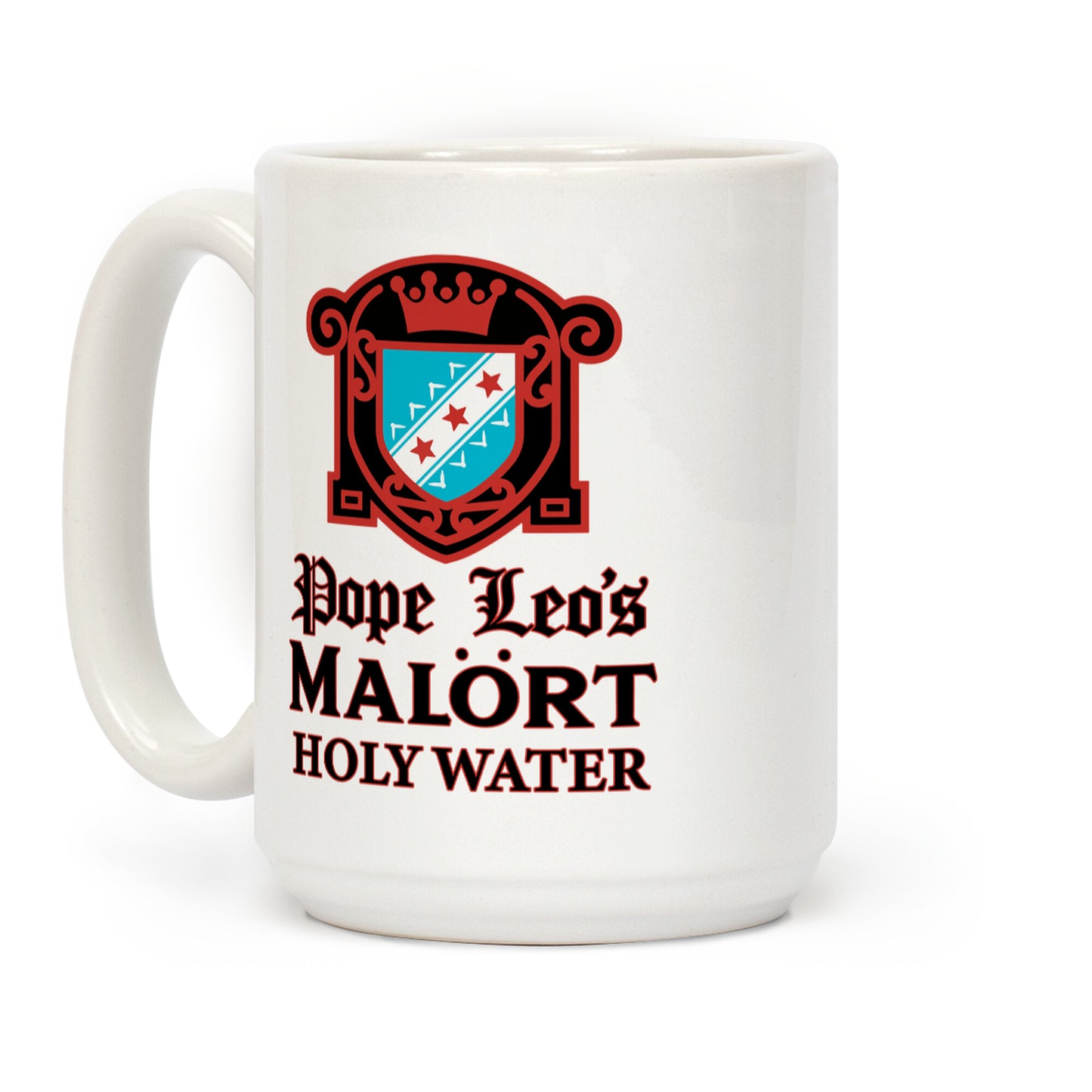 Pope Leo Holy Water Coffee Mug