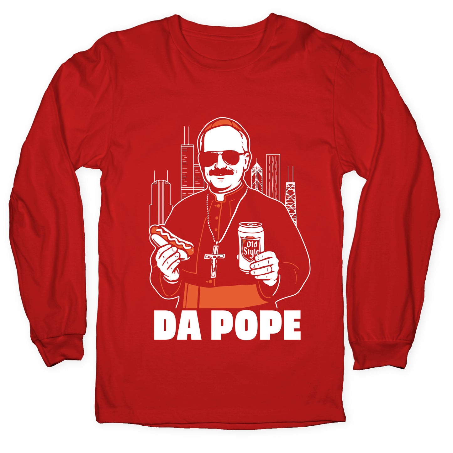 Da Pope Leo Longsleeve Tee