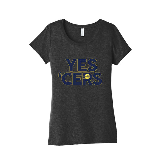 Yes Cers Womens Triblend Tee