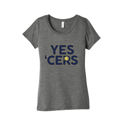Yes Cers Womens Triblend Tee