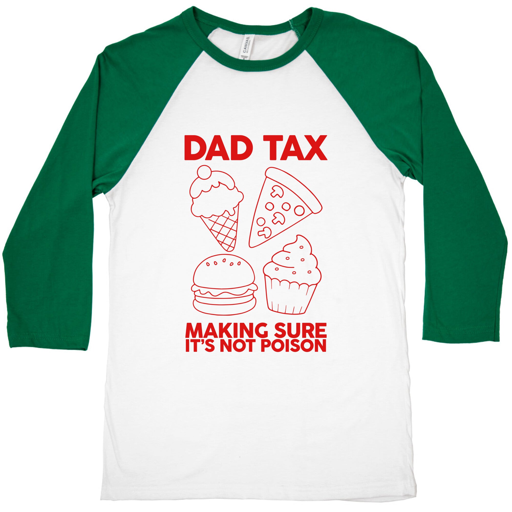 Dad Tax Baseball Tee