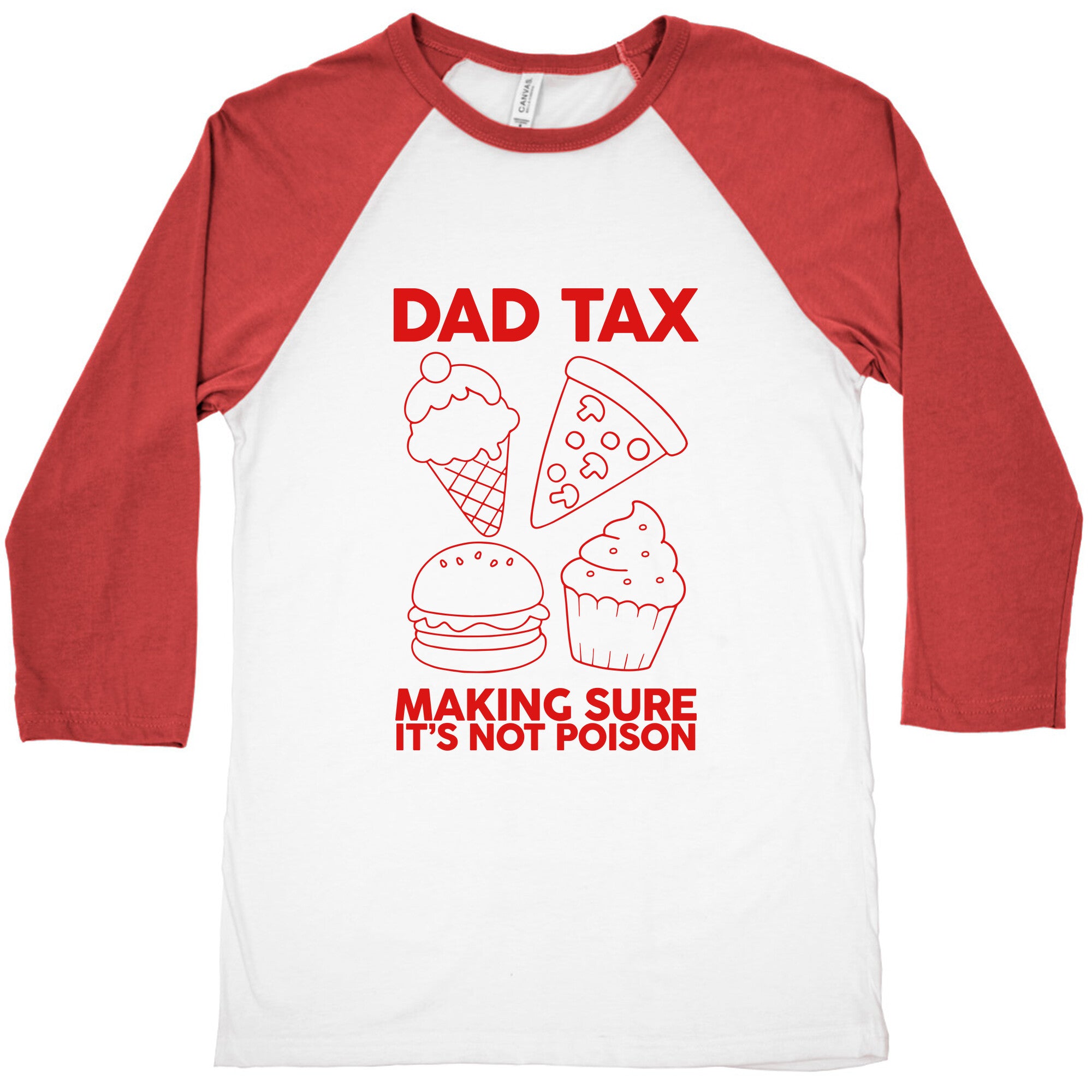 Dad Tax Baseball Tee