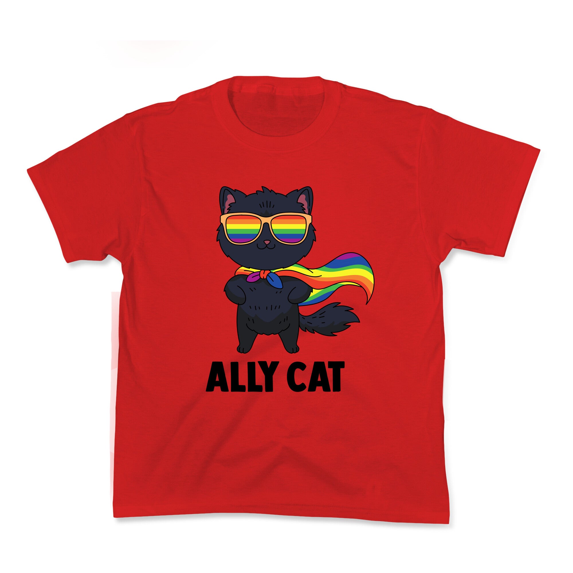 Ally Cat Kids Tee