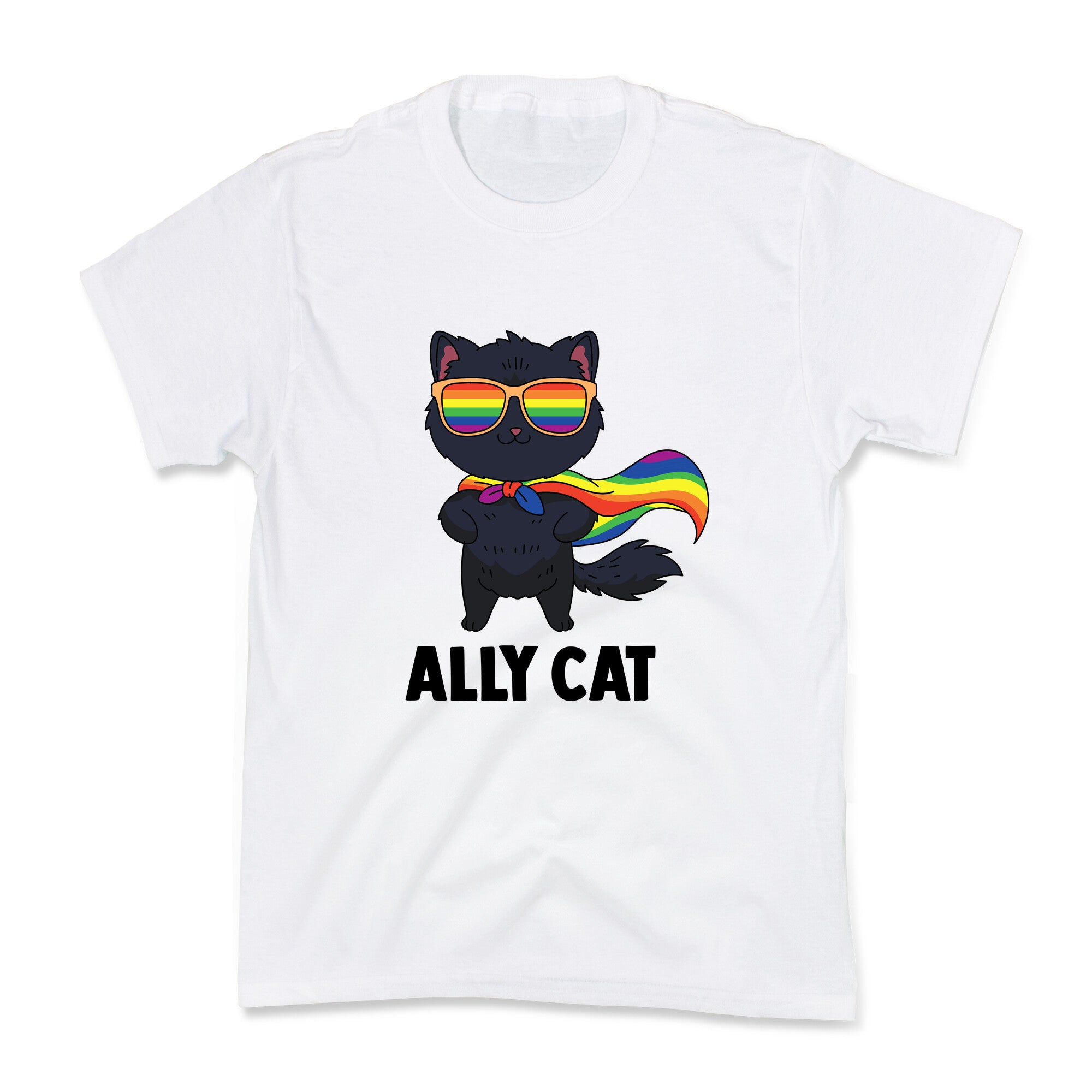Ally Cat Kids Tee