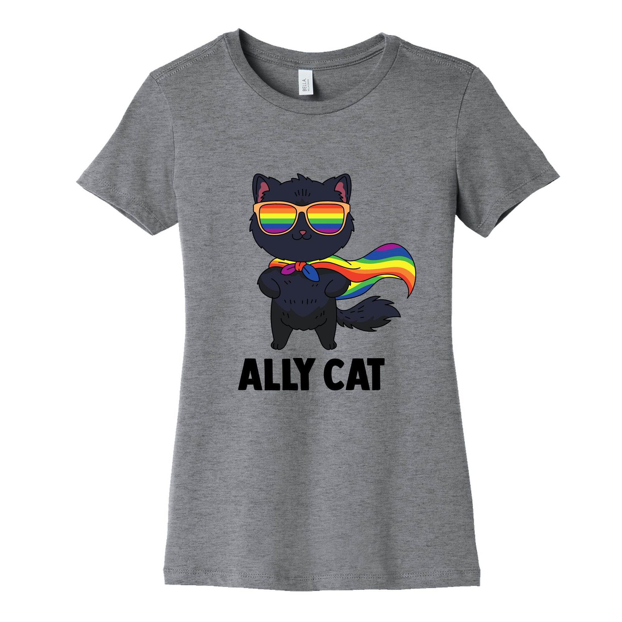 Ally Cat Womens Cotton Tee