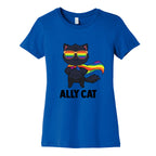 Ally Cat Womens Cotton Tee