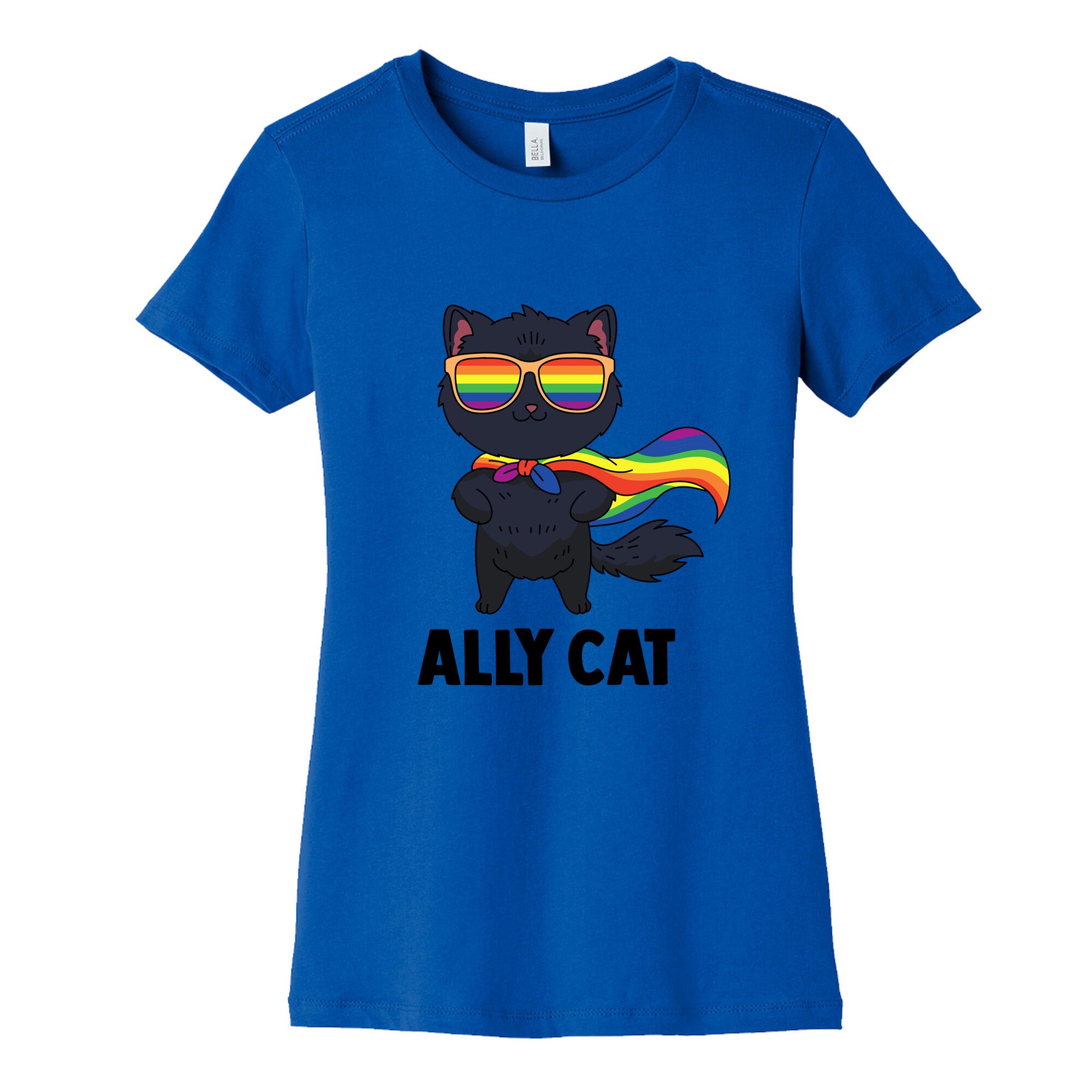 Ally Cat Womens Cotton Tee