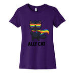 Ally Cat Womens Cotton Tee