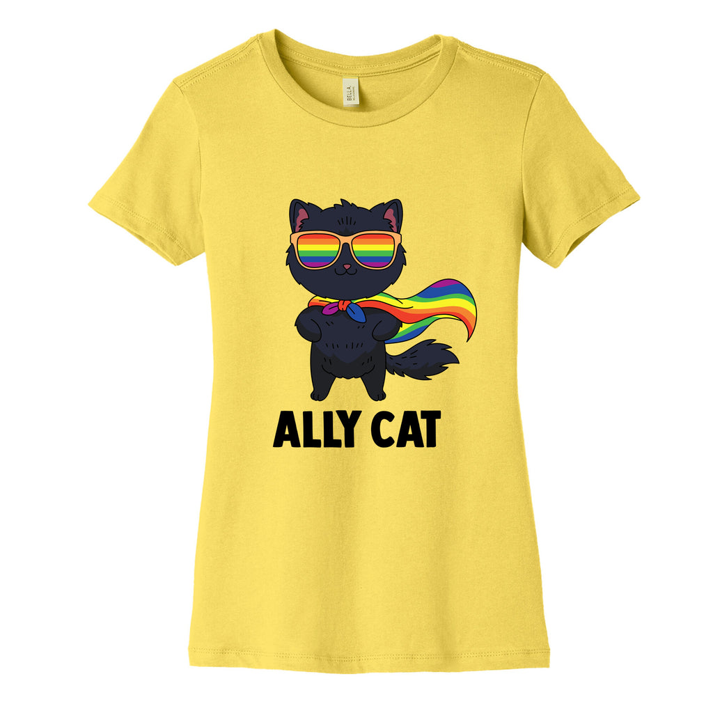 Ally Cat Womens Cotton Tee