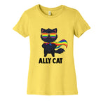 Ally Cat Womens Cotton Tee