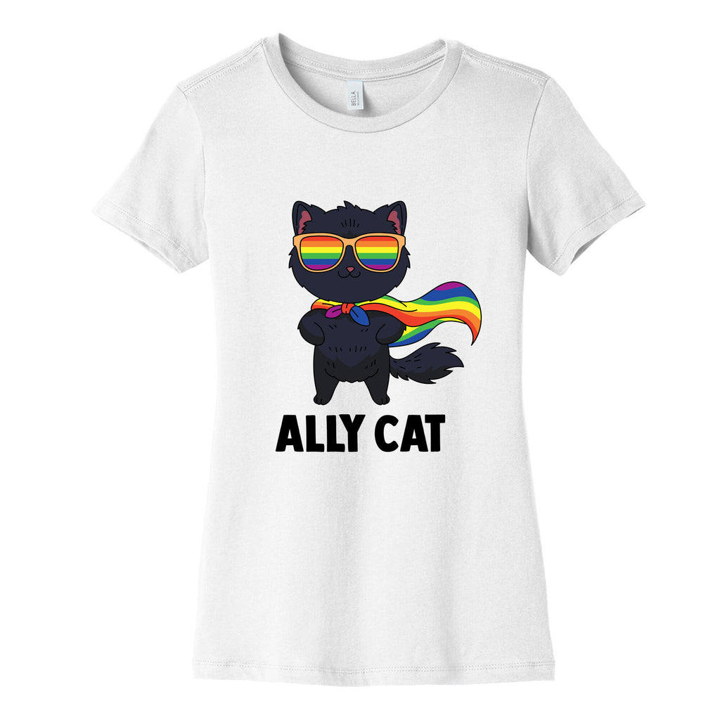 Ally Cat Womens Cotton Tee