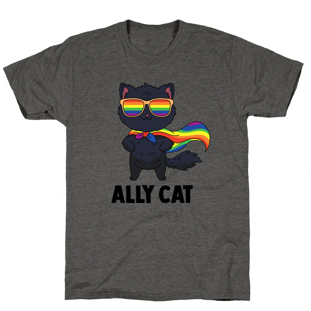 Ally Cat Unisex Triblend Tee