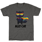 Ally Cat Unisex Triblend Tee