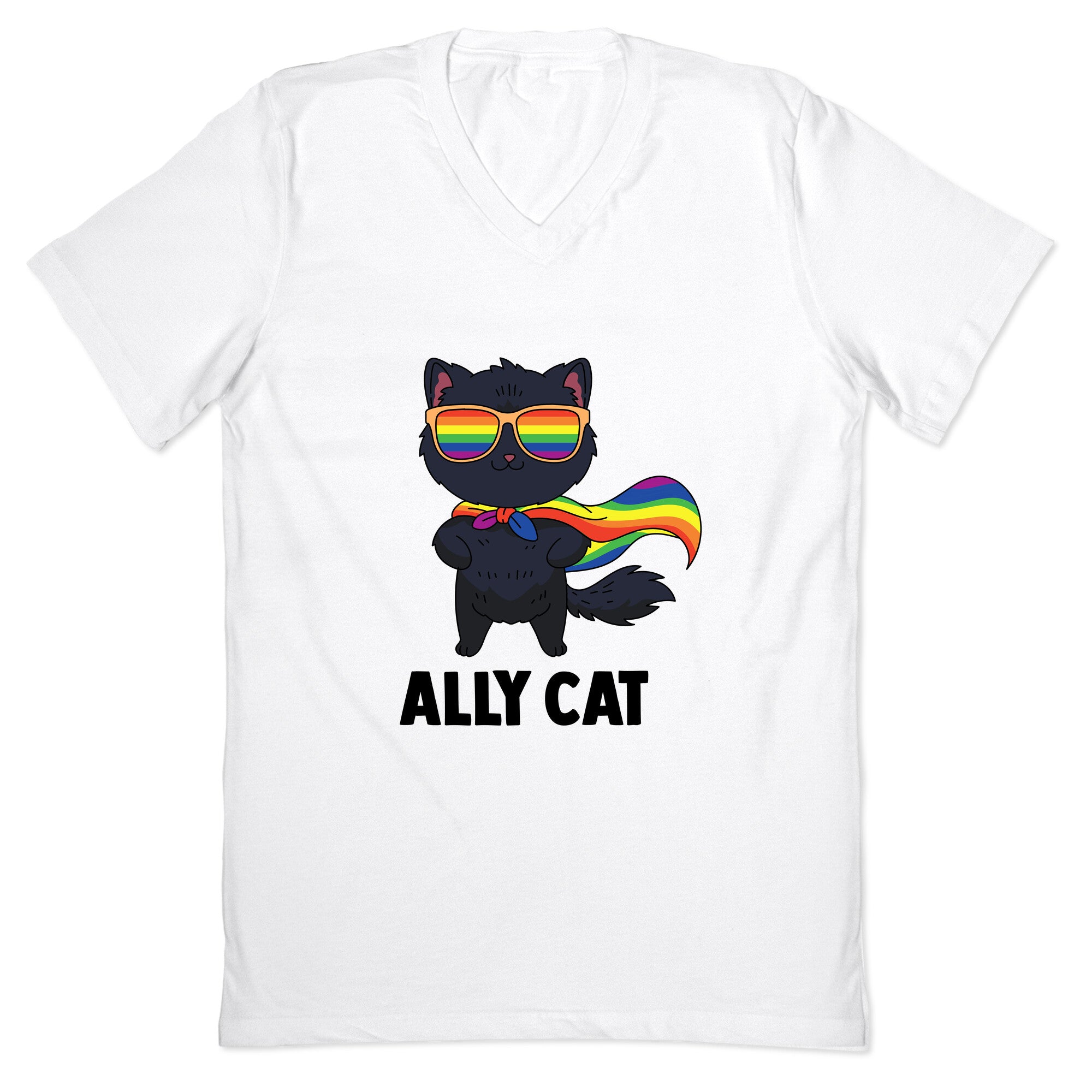 Ally Cat V-Neck
