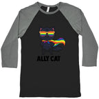 Ally Cat Baseball Tee