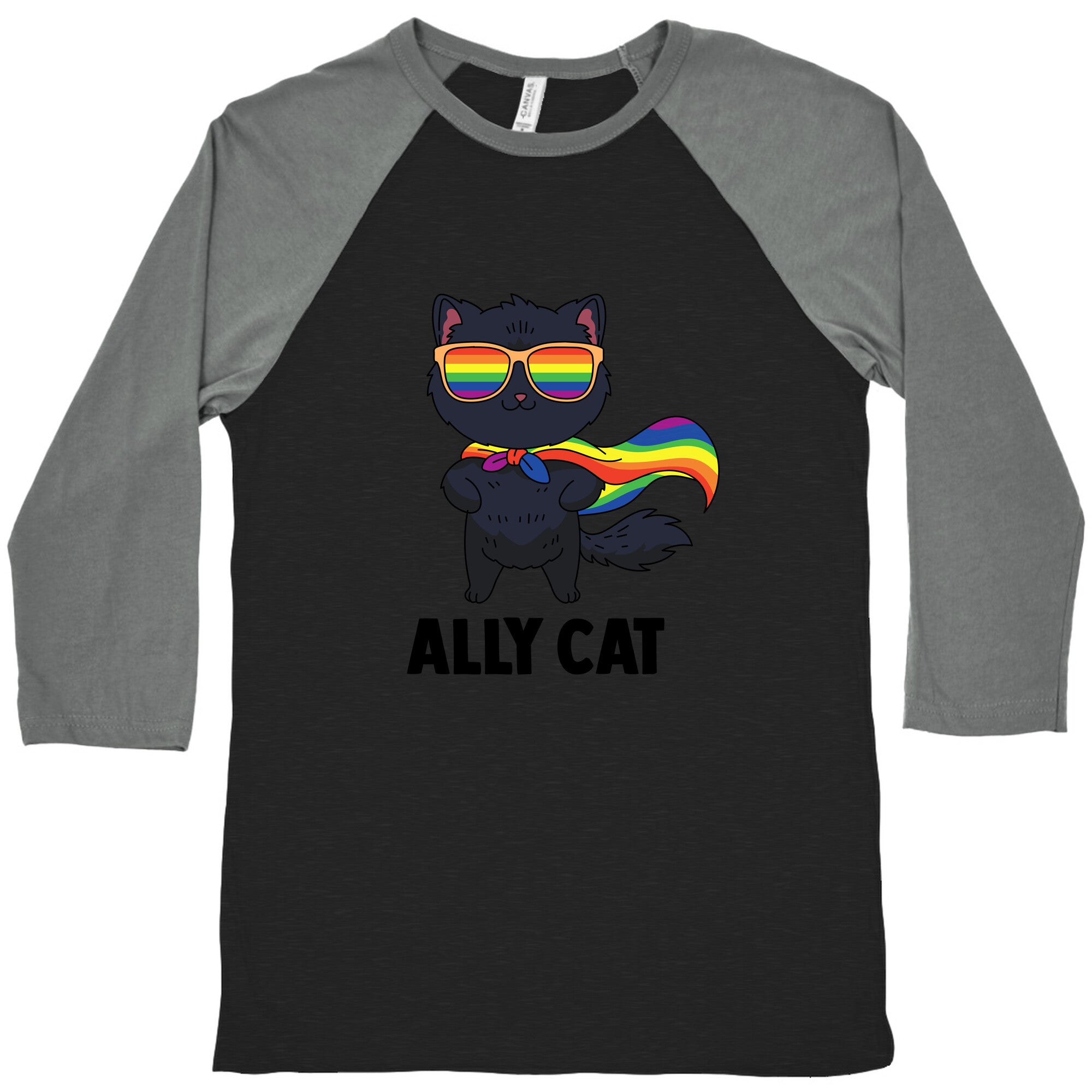 Ally Cat Baseball Tee