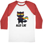 Ally Cat Baseball Tee