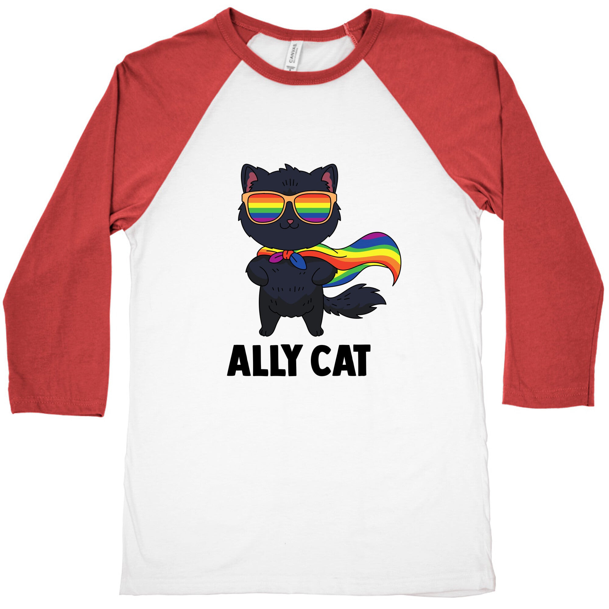 Ally Cat Baseball Tee