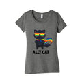 Ally Cat Womens Triblend Tee