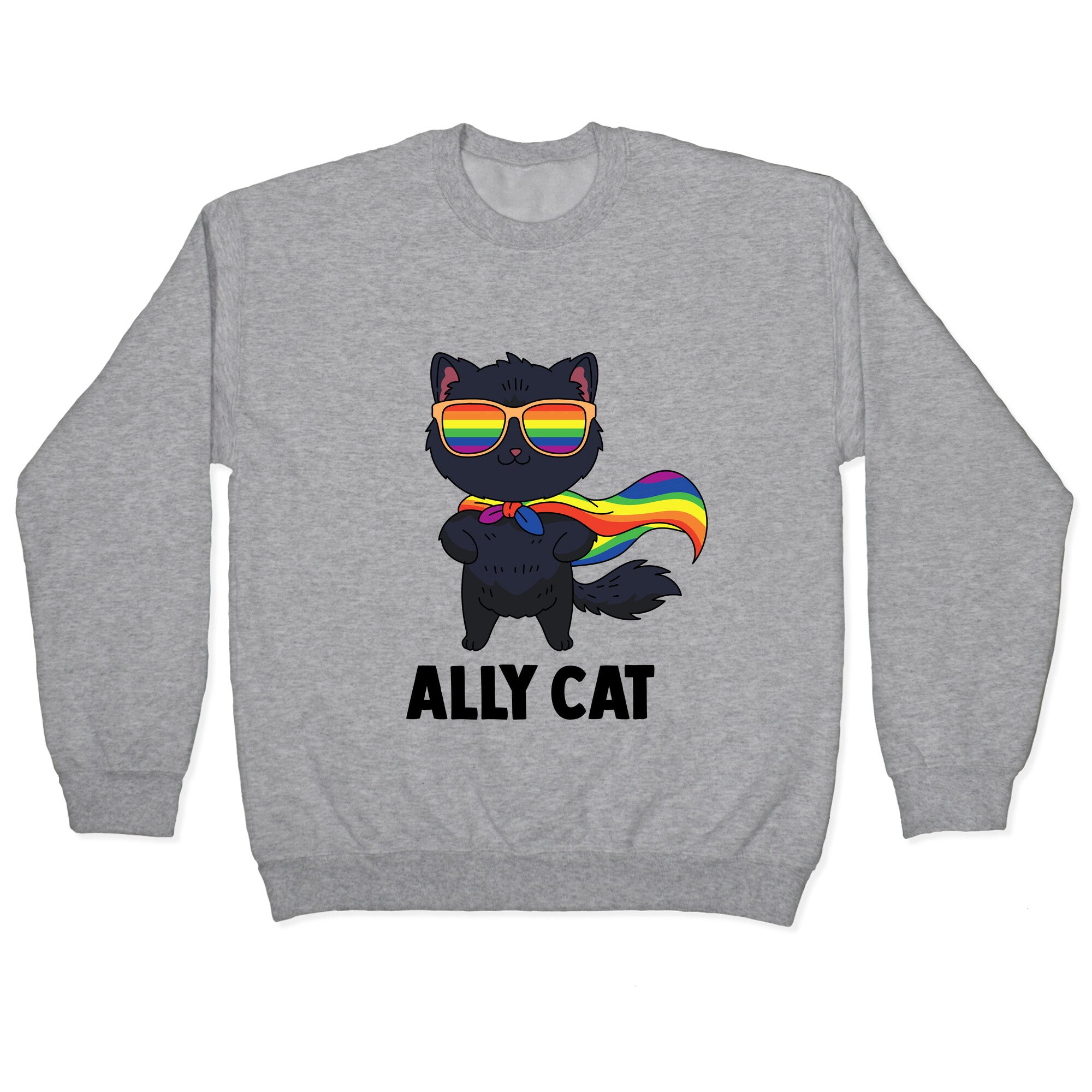 Ally Cat Crewneck Sweatshirt