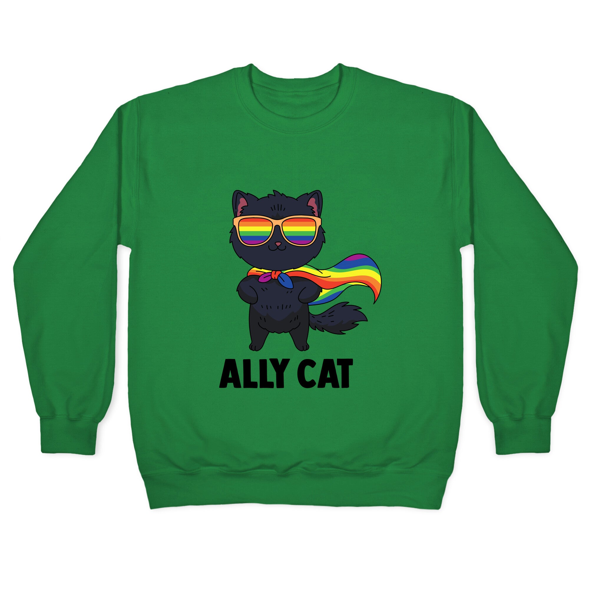 Ally Cat Crewneck Sweatshirt