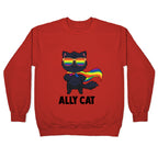 Ally Cat Crewneck Sweatshirt