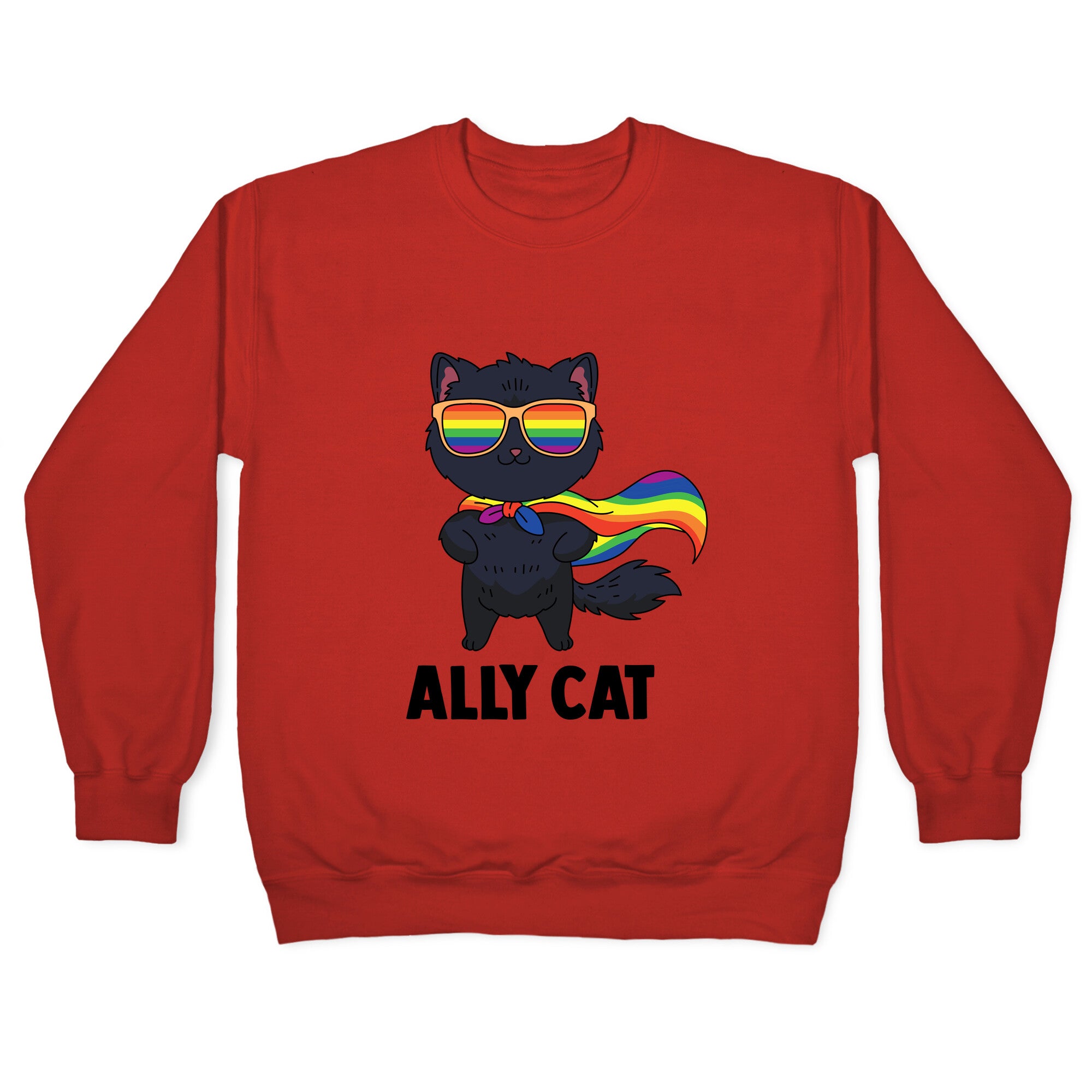 Ally Cat Crewneck Sweatshirt