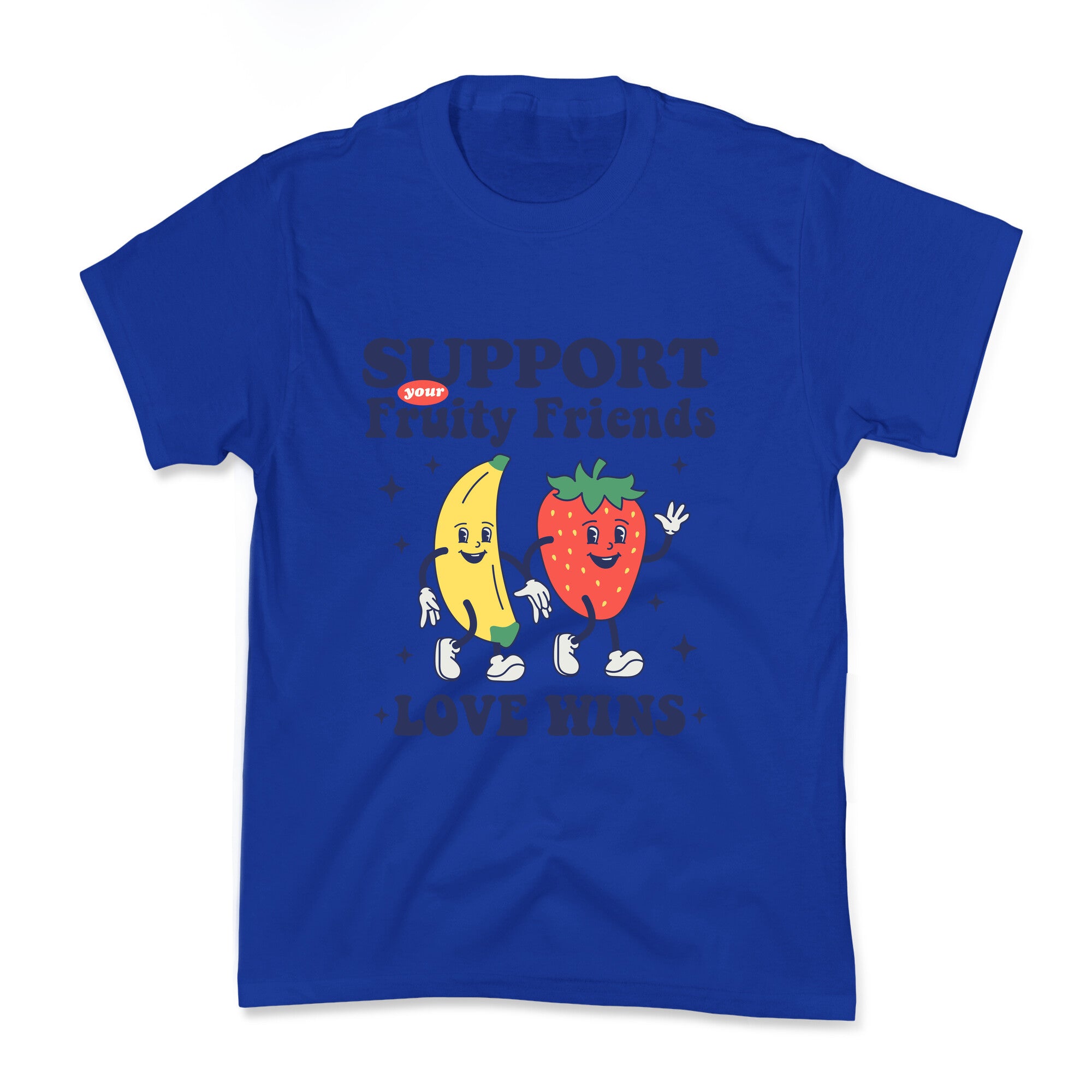 Support Your Fruity Friends Pride Kids Tee