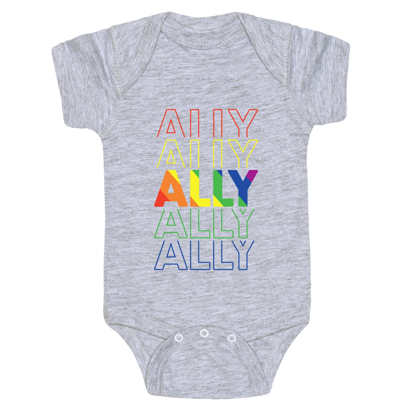 Pride Ally Baby One-Piece