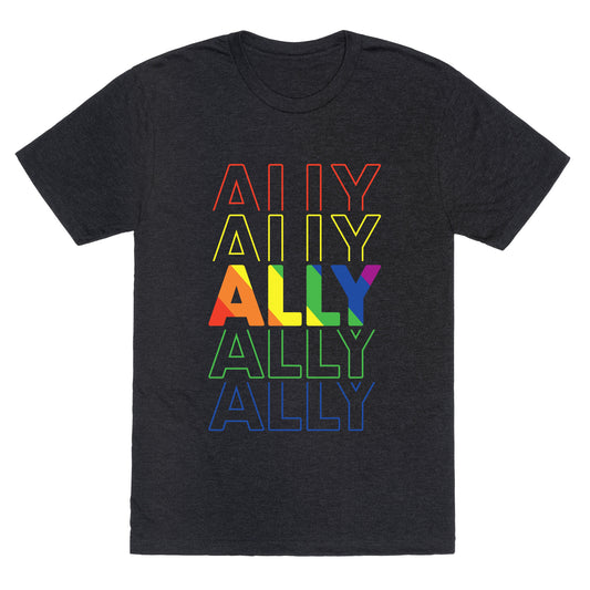 Pride Ally Unisex Triblend Tee