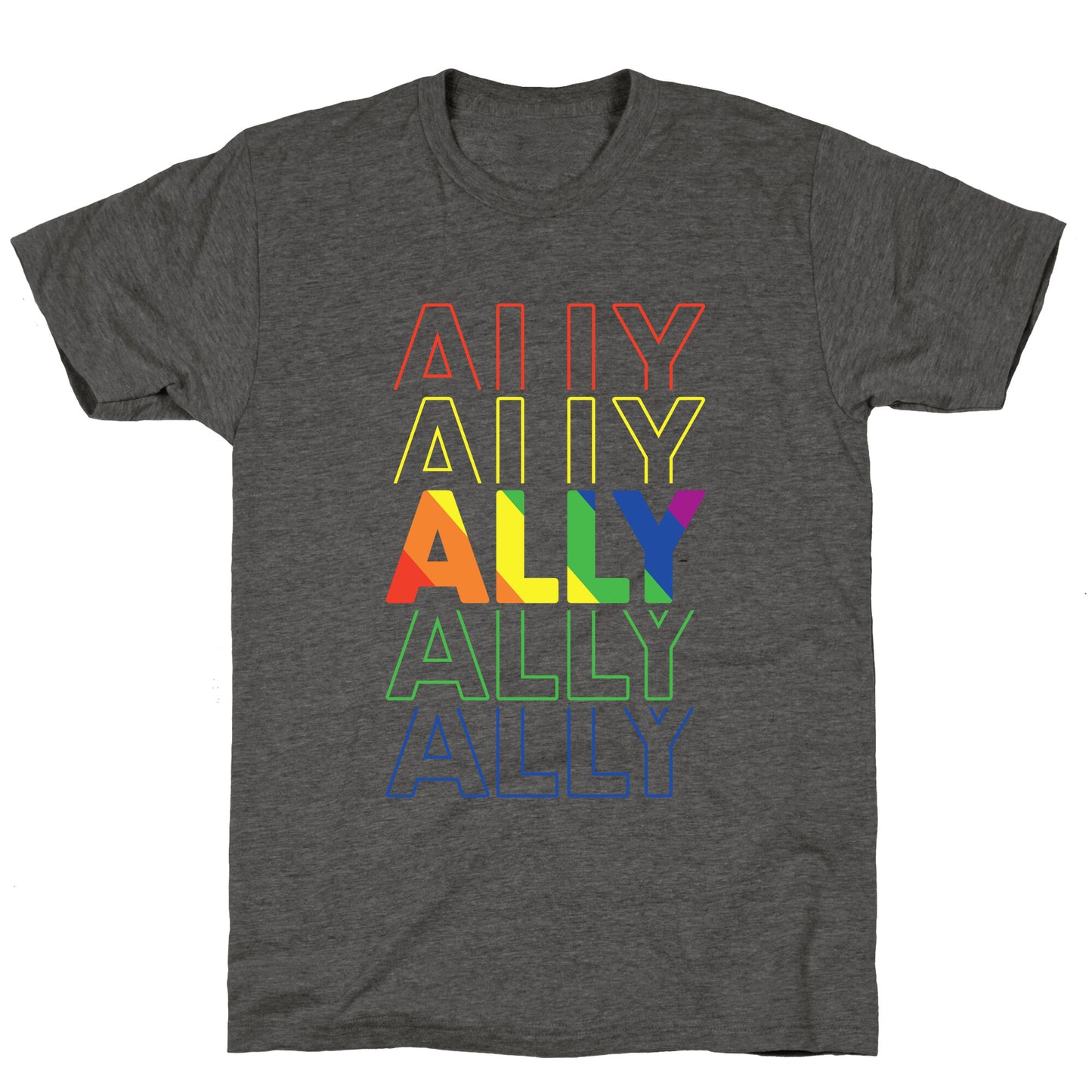 Pride Ally Unisex Triblend Tee